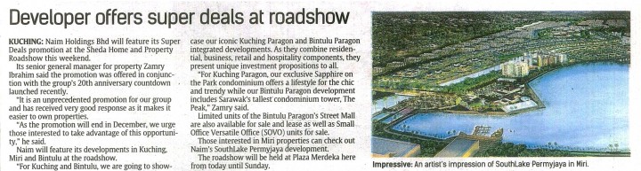 Developer offers super deals at roadshow