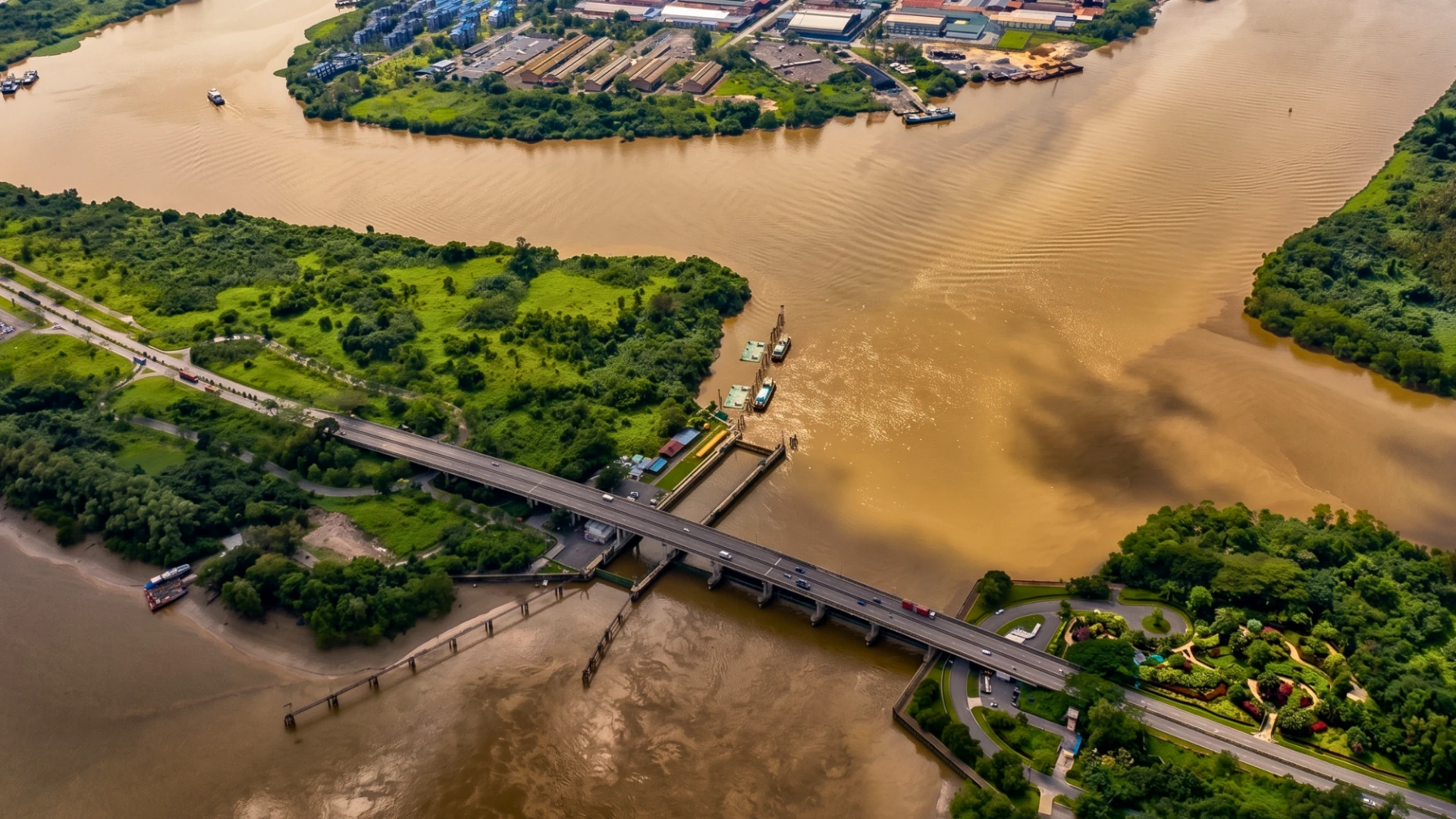 Flood Mitigations Works, Kuching (Phase 1), Kuching, Sarawak
