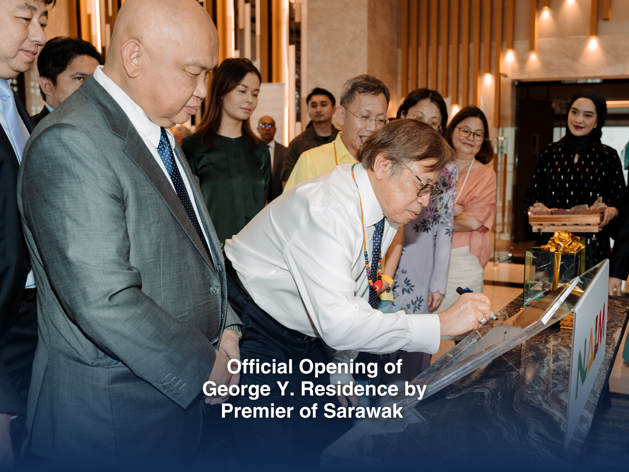 Premier Officiates George Y. Residence at NAIM Kuching Paragon