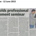 Naim holds profesional development seminar