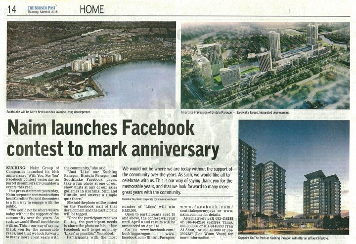 Naim launches Facebook contest to mark anniversary