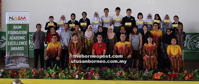 Naim rewards outstanding students with academic excellence awards
