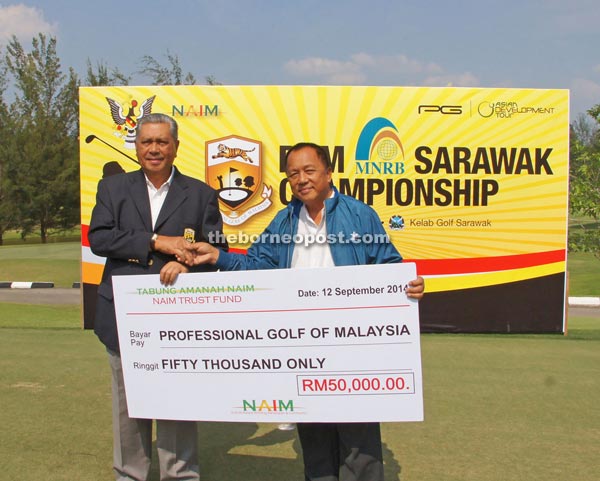 Naim sponsors golf tourney