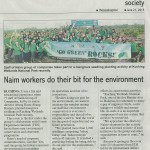 Naim workers do their bit for the environment