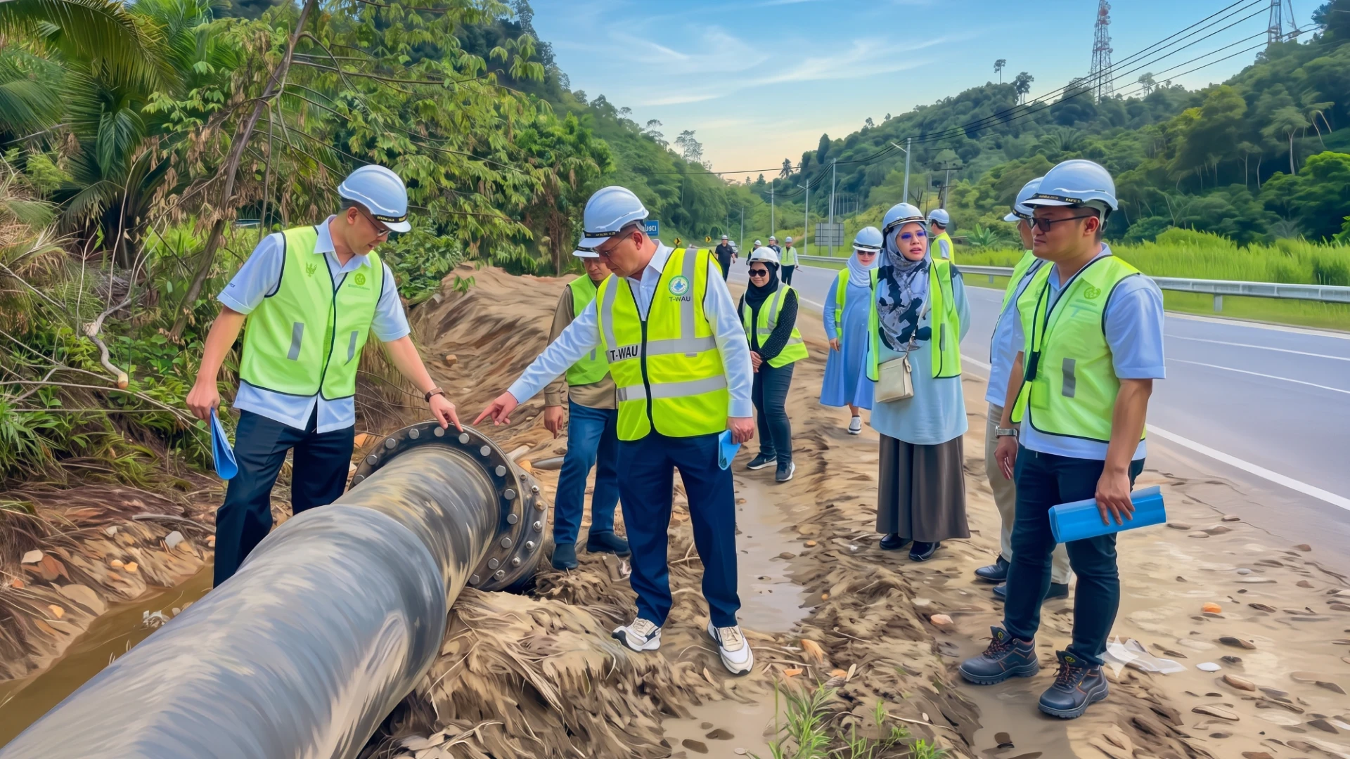 Water Pipeline Projects, Sarawak